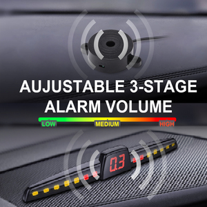 Kit de sensores de estacionamiento de automóviles 2 o 4 sensores, sistema de estacionamiento con zumbador, alerta de sonido, 12V - Product Image 6