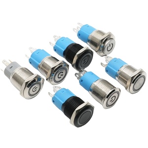 Impermeabile momentaneo Led Self Lock in plastica metallo pulsante di accensione diversi tipi di interruttore a pulsante - Product Image 2
