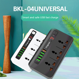 原装在线电源板10A快速充电5 USB扩展插座插头3标准SocketsPower带QC3.0 EU/US/UK - Product Image 2