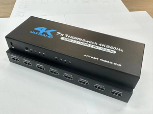 4KHDMIスイッチ7ポートHDMI2.0bスイッチャー7In1OutセレクターHDCP2.2リモコン付き4K60HZHDR10をサポート - Product Image 6