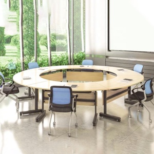 Mesa plegable para ordenador portátil, escritorio de madera y acero móvil, a la venta - Product Image 2