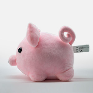 Kawaii hồng đầy đặn lợn Thú nhồi bông Đồ chơi siêu mềm sang trọng Comforter PP bông lưới trang trí nội thất trẻ em món quà sinh nhật rửa UV - Product Image 2