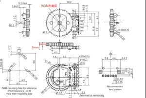 Orijinal orijinal evevkg007 rulo kodlayıcı anahtarı ile 15 konumlandırma tekerlek kodlayıcı evkgkg007rotary anahtarı - Product Image 4