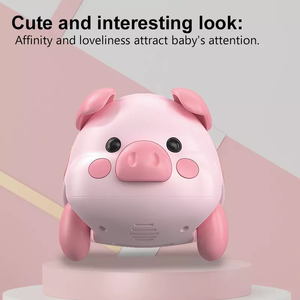 Longxi smart pig <span class=keywords><strong>robot</strong></span> toys apprendimento interattivo animali domestici istruzione <span class=keywords><strong>robot</strong></span> giocattoli per bambini <span class=keywords><strong>robot</strong></span> compagno per rosa regalo giocattolo telecomando
