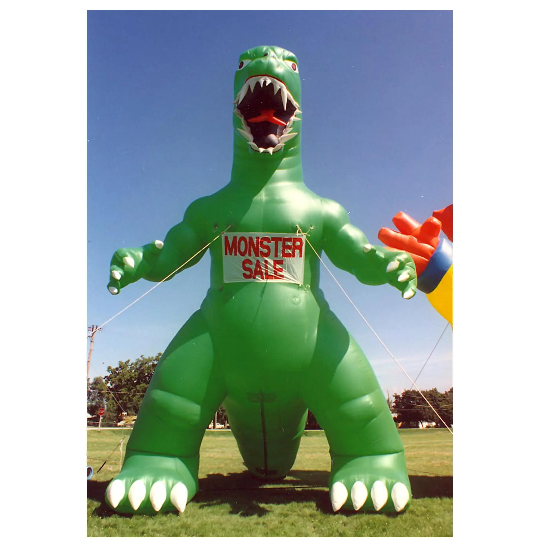 20ft लंबा बड़े Inflatable Godzilla डायनासोर/बिक्री के लिए विशाल Inflatable राक्षस