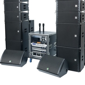 Sistema de altavoces para interiores y exteriores, subwoofer dual de 8 pulgadas, mini sistema de altavoces de matriz lineal - Product Image 4