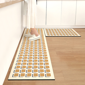 Anti-Vermoeidheid Keuken Gedempte Mat Voor Vloer Ultra Zachte Waterdichte Staande Vlekbestendige Pvc Comfort Tapijten Voor Thuiskantoor - Product Image 2