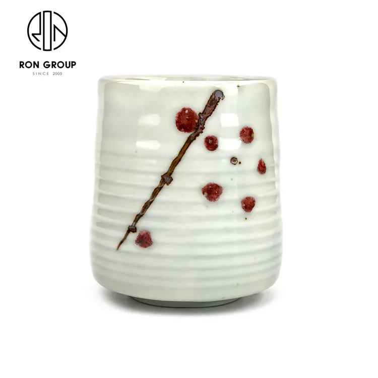 Hot Sale Restaurant Japanese Style 160ml Ceramic White Cup