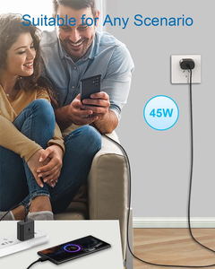 US EU UKプラグ45WSamsung充電器タイプ<span class=keywords><strong>C</strong></span>電源アダプター急速充電Android充電器Oplader充電器samsungオリジナル - Product Image 6