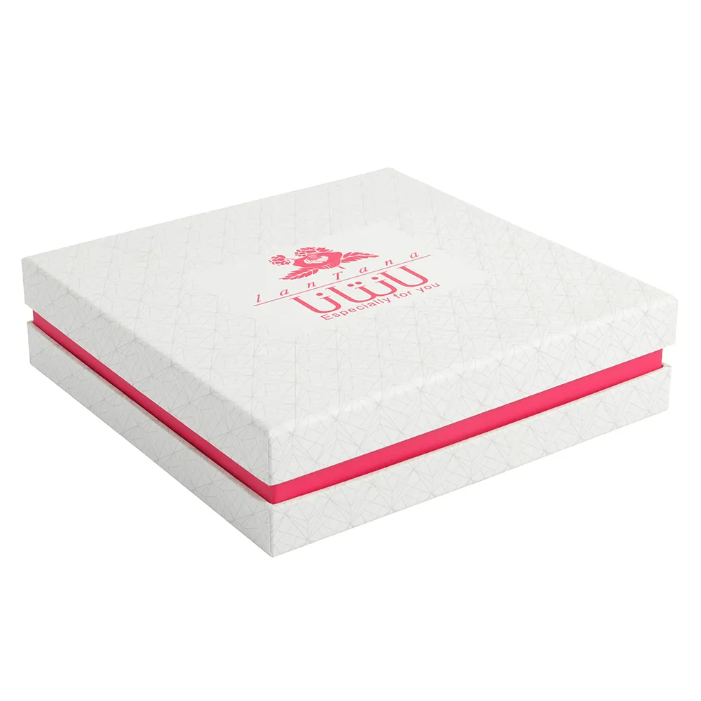 Cajas de papel de regalo negras para embalaje de Chocolate y pastelería, con ventana transparente de Pvc de lujo