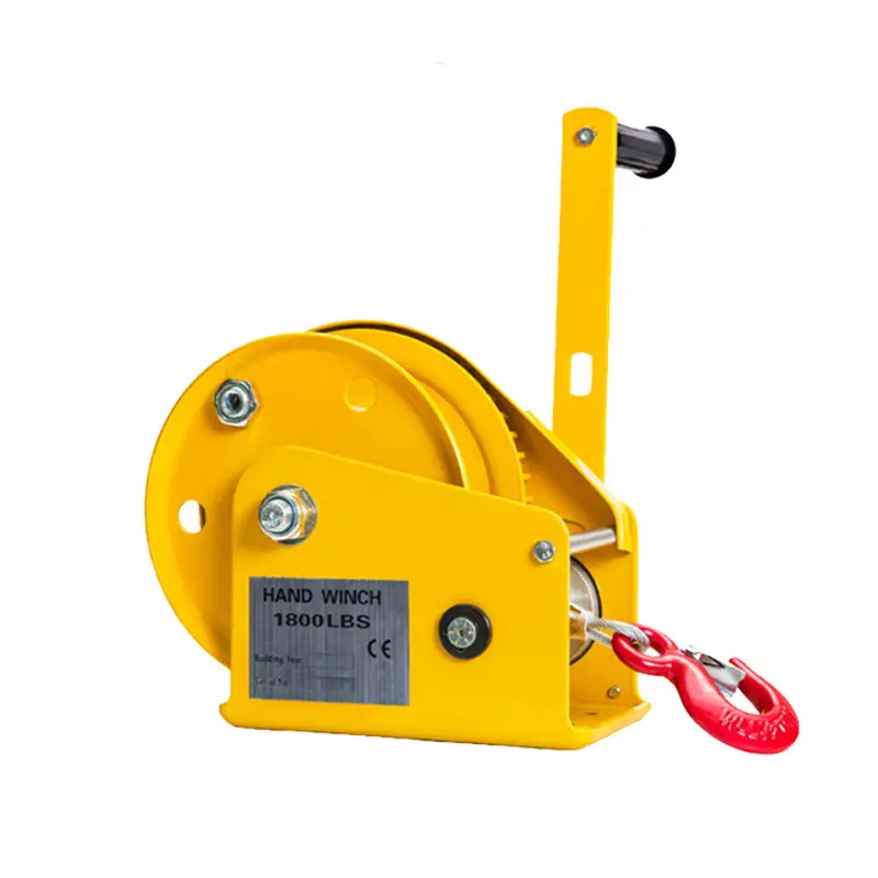 Hot Selling High Quality Manual Lifting Hand Break Winch Boat Trailer Lever hand winch with friction brake