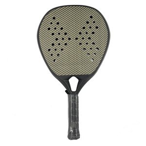 Lansda spor tedarikçisi üretici özel OEM kişiselleştirilmiş hava Veron 18K karbon Fiber özelleştirmek kürek Padel tenis raketleri