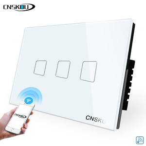 Cnskou สวิตช์กระจกติดผนังอัจฉริยะ, CB /ce/rohs/saa us/au 1/2/3/4 GANG WiFi Tuya ewelink 2Way WIFI - Product Image 2