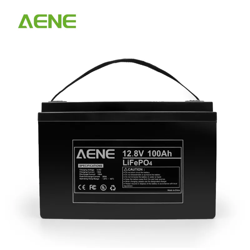 Batteria al litio invece della batteria al piombo 12.8v 100ah batteria lifepo4 per alimentatore audio esterno