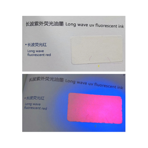 GDLEGEND 365nm纳米无色至红色紫外胶印荧光喷墨安全油墨紫外隐形油墨 - Product Image 1