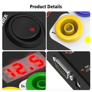 GODIAG GT100 OBDII Auto strumento GT100 Scanner diagnostico con 1 anno di codice di garanzia lettore e connettore ECU per Auto
