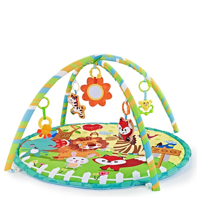 Cadre de fitness multifonctionnel pour enfants Tapis éducatif Couverture rampante Tapis de jeu pour enfants Tapis d'activité pour enfants Jouets pour bébés