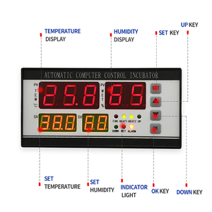 XM-18 Full Automatic Egg Incubator Machine Mini ABS Thermostat <strong>Temperature</strong> <strong>Controller</strong> for Outdoor Use - Product Image 3