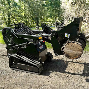 Fast Shipping EPA Engine Mini Skid <strong>Loader</strong> Big Power diesel Mini Skid Steer Track/Wheel Front End Stand on Skid Steer <strong>Loader</strong> - Product Image 2