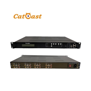 Codificatore TV digitale 4/8 CVBS IP a ASI IP MPEG2 RCA AV SD codificatore Video - Product Image 1