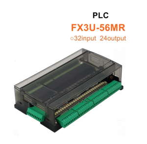 FX3U-56MR Relay PLC Industrial Control Board Programmable 32 <strong>Input</strong> 24 <strong>Output</strong> 6AD 2DA and RTC RS485 <strong>Modbus</strong> RTU Communication