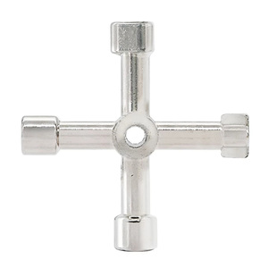 Çok fonksiyonlu 4 In 1 evrensel çapraz anahtar anahtarı üçgen anahtar tren elektrikli asansör kabini metre kutusu vana kare delik - Product Image 2
