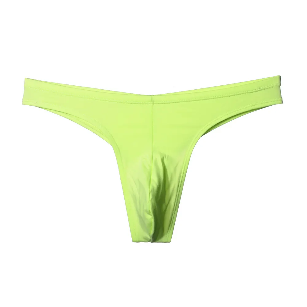 Lodanve Y004 Benutzer definiertes Logo Micro European Plus Size Homosexuell Herren Baumwolle Bikini Tanga und G String Sexy Unterwäsche für Männer