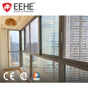 Eehe 140 Series Triple Track Aluminum Sliding <strong>Window</strong> Anti-Dust Design Sliding <strong>Window</strong> Heavy Duty 1.4mm Frame Sliding <strong>Windows</strong> - Product Image 2