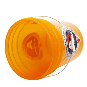 2L/4L/5L/6L/10L/18/20L PPオープントップバケツ1-20リットルプラスチックバケツハンドル付き - Product Image 6