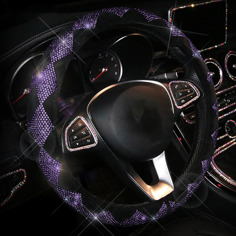 ฝาครอบพวงมาลัยเพชร