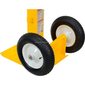 Ağır el itme römork sabitleyici mekanik kriko kamyon römork için Dolly krikolar standı kolay kullanımlı römork için Jack standı - Product Image 6