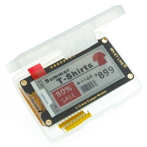 1.54 2.13 2.9นิ้วที่มีความยืดหยุ่นหมึกหน้าจอ LCD โมดูล E-Paper SPI จอแสดงผลสีดำสีขาวและสีแดงไตรรงค์ - Product Image 5