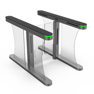 Zento High Security Anti-Heckklappen Voll automatischer QR-Code für Fußgänger RFID-Karten zugriffs kontroll system Schnelles Drehkreuz - Product Image 6