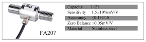 M16 Schrauben typ Kraft sensor 50KN Inline-Wägezellen-Spannungs kompression kraft wandler für Material prüfmaschine - Product Image 5