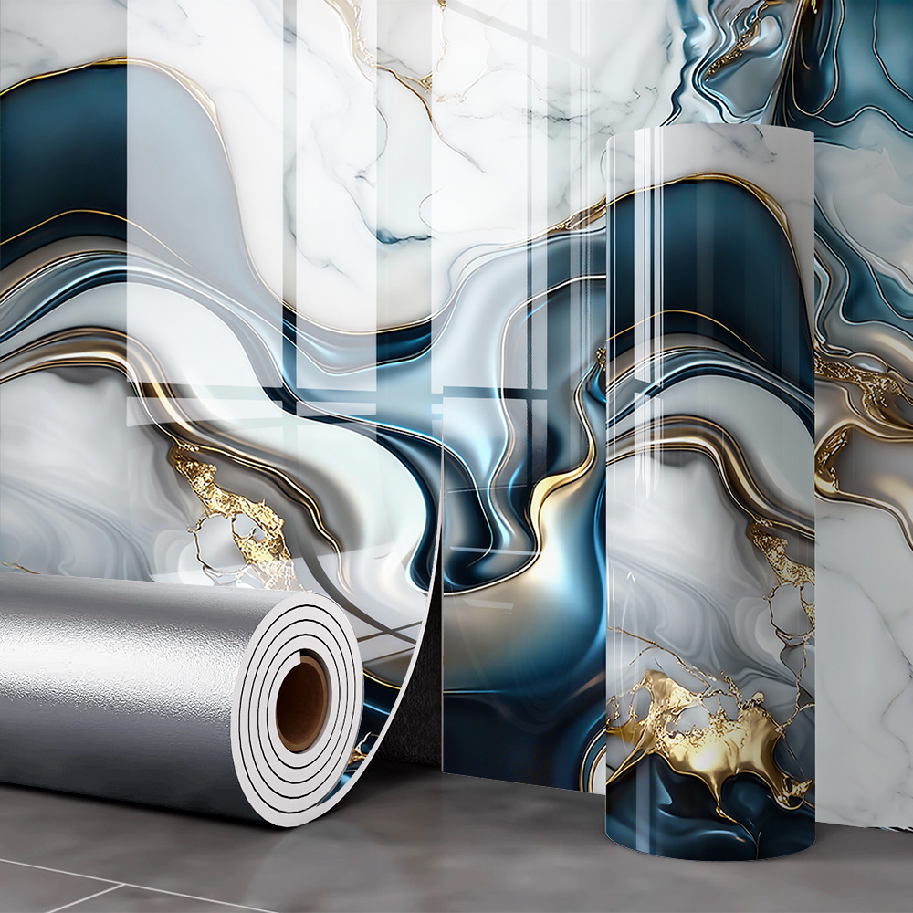 Azure reflection on jade-xcst002-120cm wide3m long