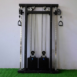 Wall Mounted <strong>Dual</strong> Trainer Multi Functional Trainer Gym Equipment - Product Image 3