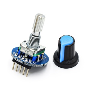 Rotary Encoder Module for Brick <strong>Sensor</strong> Development Round Audio Rotating <strong>Potentiometer</strong> Knob Cap EC11 - Product Image 2