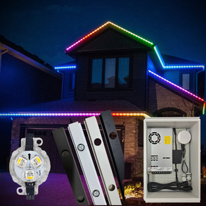Ws2811 24v 12mm Rgbw Led Pixel Light Bullet modulo nodo stringa Ip68 luci Pixel architettoniche per le vacanze all'aperto - Product Image 6
