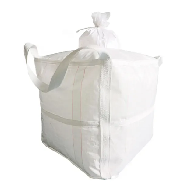 Grande granel novo material Polipropileno Fibc PP Big Bag 1000kg 1500kg 2000Kg PP Tecido Plástico Big Jumbo Sand Bag Super Big Bag