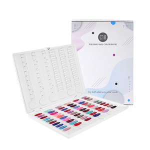 Yeni C10 plastik tırnak örnek ekran kitap jel renkli ekran kitap tırnak renk ekran için şeffaf yedek ipuçları ile örneği - Product Image 1
