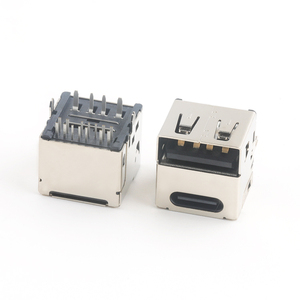 USB连接器垂直USB 3.1 C型14Pin母 + USB 2.0 a型4Pin母连接器 - Product Image 1