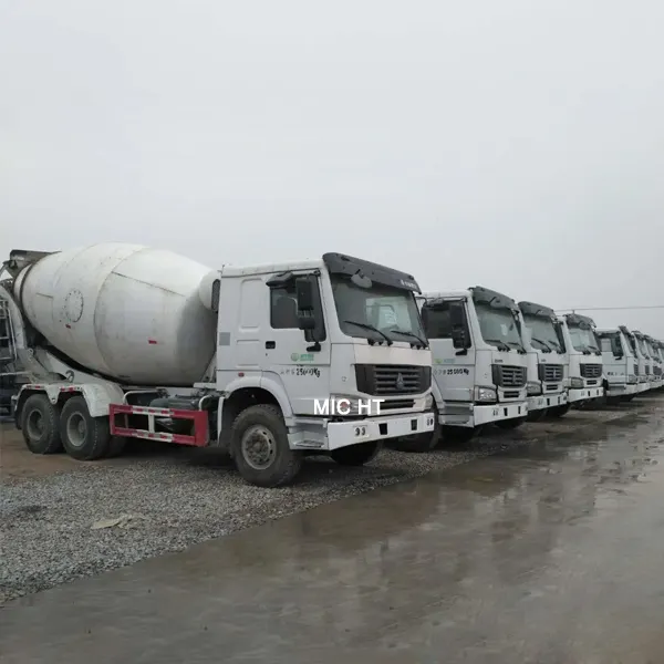 Ikinci el beton harç kamyonu 10Ton kapasiteli