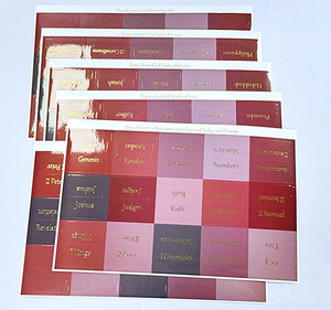 Rehberlik ile foiling İncil sekmeleri uygulamak kolay - Product Image 6