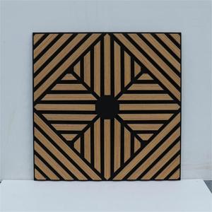 <span class=keywords><strong>DIY</strong></span> Anti-Schallab sorption MDF Diffusion Holzwand Lamellen decke Sound Proof Holz furnier Akustik platten Lager preis - Product Image 6