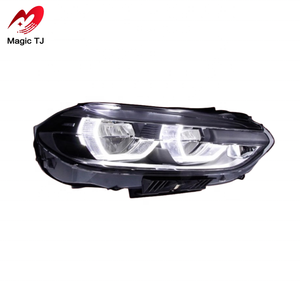 BMW 1 serisi F52 için LED farlar 2016-2020 farlar meclisi modifiye yüksek melek göz günü koşu ışıkları ile donatılmış - Product Image 1