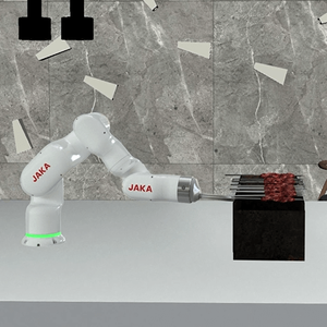 Jaka funzionamento semplice e intuitivo Scara Robot Arm Robot a 6 assi Mini