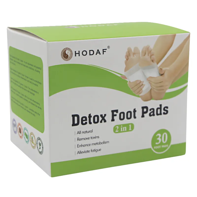 Detox Foot Pads Patch Détoxifier les toxines Adhésif Aide au sommeil Garder la forme