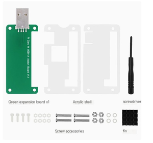 Aismartlink <strong>Raspberry</strong> <strong>Pi</strong> USB Expansion Board <strong>Raspberry</strong> <strong>Pi</strong> Zero/2W USB Dongle Module Solder-free SSH