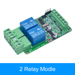 Modbus-Rtu 1/2/4/8 canales optoacoplador aislamiento 12V módulo de relé interruptor Modbus RTU relé salida interruptor RS485/TTL comunicación - Product Image 3