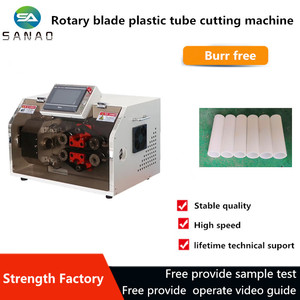 回転式リング切断カーフ自動切断プラスチックチューブマシン - Product Image 2